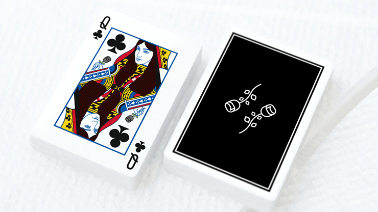 PlayingCardDecks.com-Black Roses Casino Playing Cards USPCC