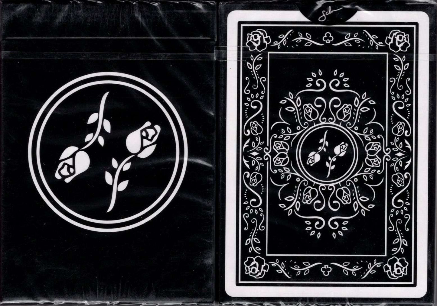 PlayingCardDecks.com-Black Roses Playing Cards HCPC