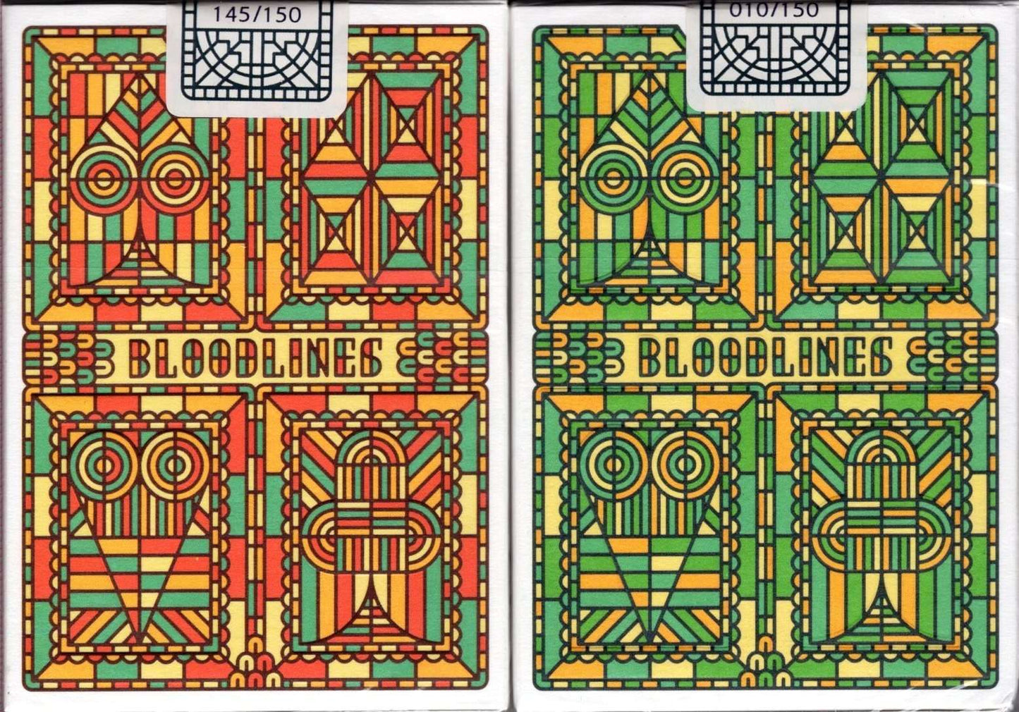 PlayingCardDecks.com-Bloodlines Gilded Playing Cards 2 Deck Set