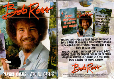 PlayingCardDecks.com-Bob Ross Quotes v1 Playing Cards Aquarius