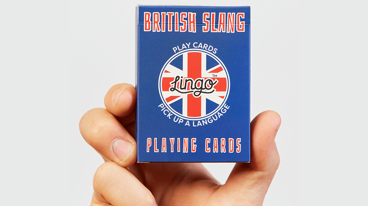PlayingCardDecks.com-British Slang Lingo Playing Cards