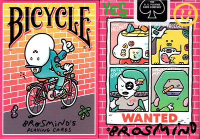 PlayingCardDecks.com-Brosmind's Four Gangs Bicycle Playing Cards
