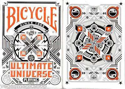 PlayingCardDecks.com-Ultimate Universe Grayscale Bicycle Playing Cards Deck