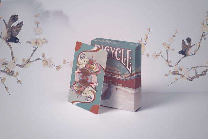 PlayingCardDecks.com-Reverie Bicycle Playing Cards 2 Deck Set