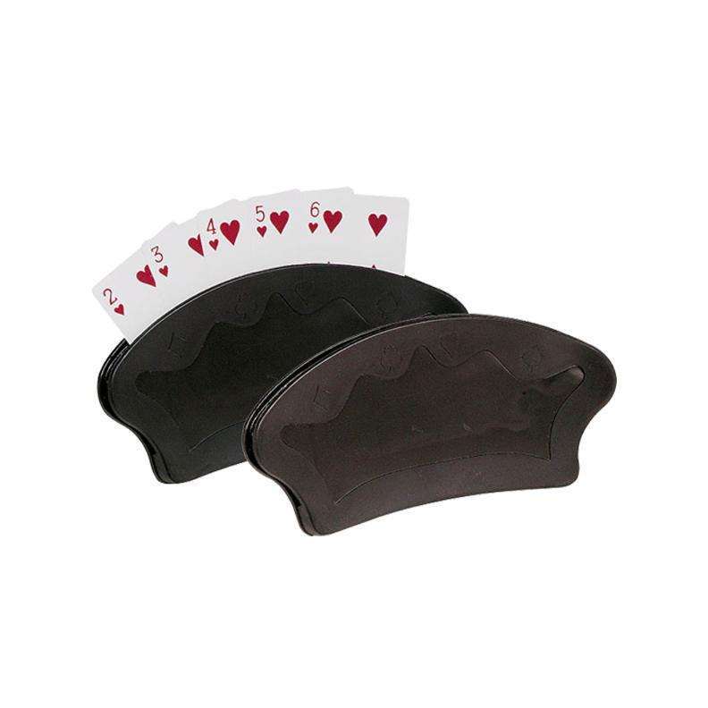 PlayingCardDecks.com-Handy Playing Card Holder up to 15 Cards - Set of 2