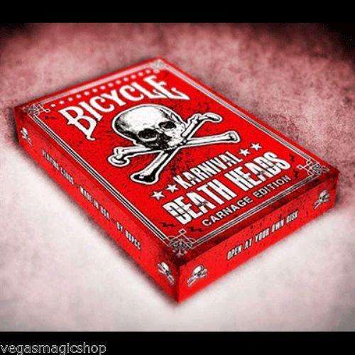 PlayingCardDecks.com-Karnival Death Heads Carnage Edition Bicycle Playing Cards Deck