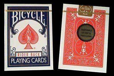 PlayingCardDecks.com-Gold Standard 2 Deck Set Red Blue Bicycle Playing Cards