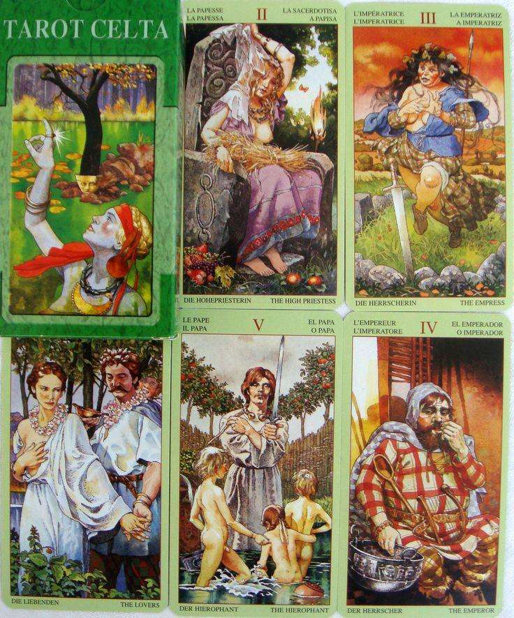 PlayingCardDecks.com-Celtic Tarot - 78 Card Deck & Guide Booklet