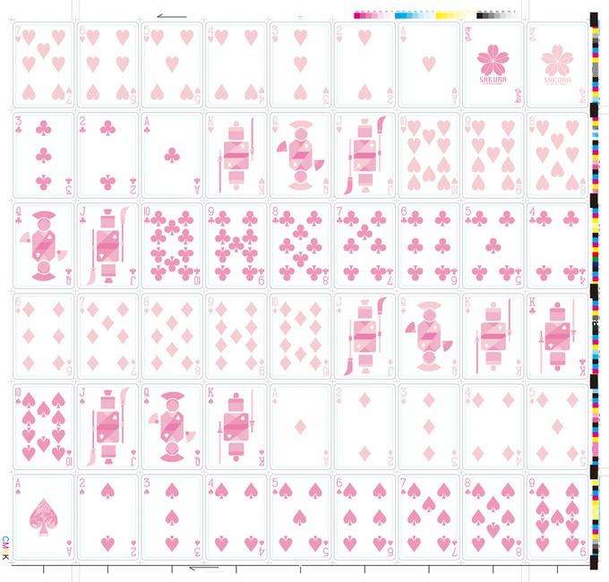 Sakura Spring Playing Cards USPCC | PlayingCardDecks.com