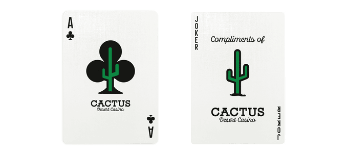 PlayingCardDecks.com-Cactus Desert Casino Playing Cards USPCC