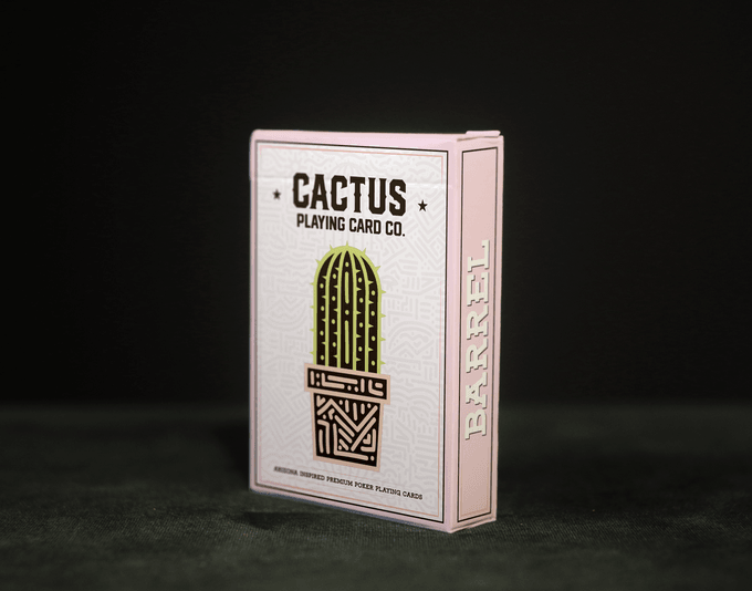 PlayingCardDecks.com-Cactus Pink Quartz Marked Playing Cards USPCC