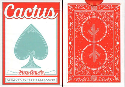 PlayingCardDecks.com-Cactus Standards Red Playing Cards USPCC
