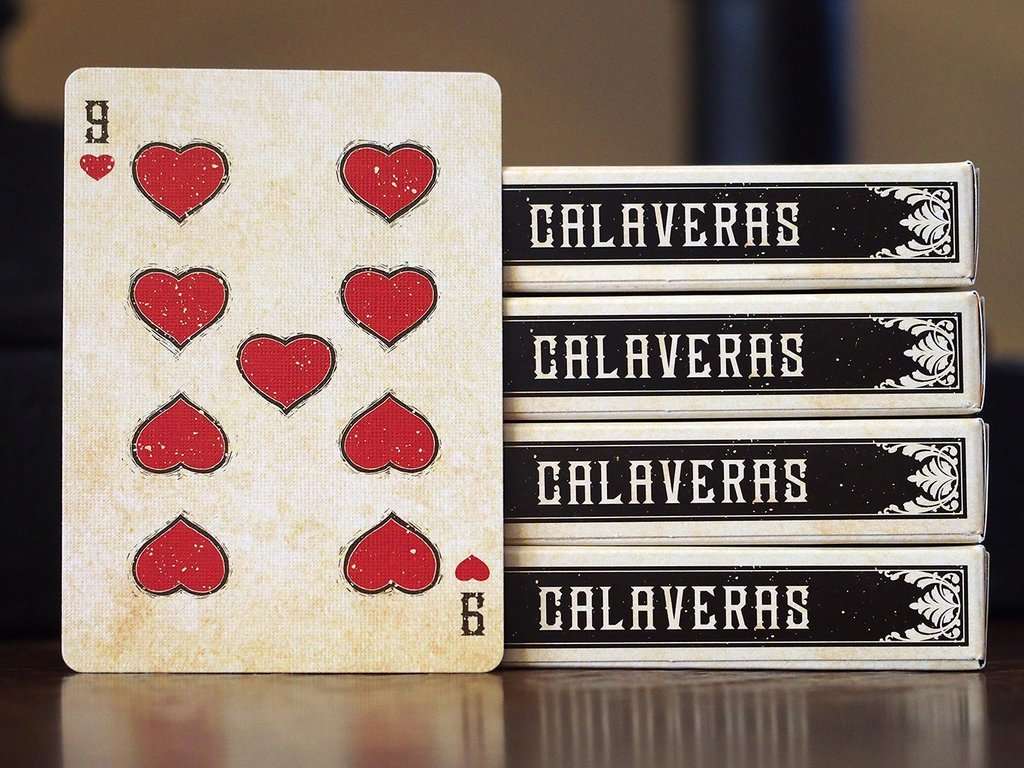 PlayingCardDecks.com-Calaveras v2 Playing Cards USPCC