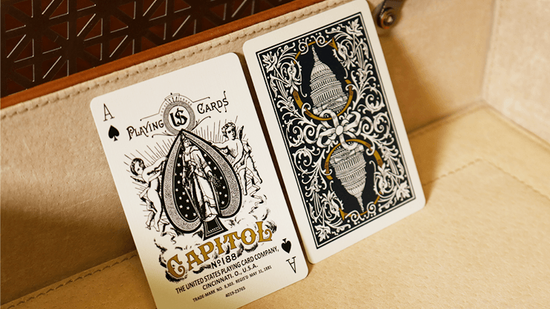 Capitol Navy Bicycle Playing Cards – PlayingCardDecks.com