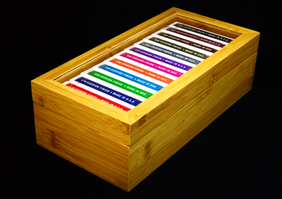 PlayingCardDecks.com-Carat B12 Bamboo Brick Box