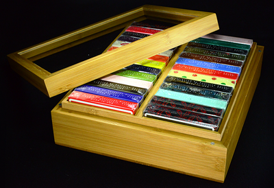 PlayingCardDecks.com-Carat B24 Bamboo Double Brick Box