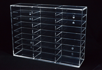 PlayingCardDecks.com-Carat XDR24L 24 Deck Rack w/ Lid