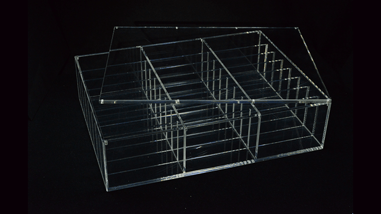 PlayingCardDecks.com-Carat XDR24L 24 Deck Rack w/ Lid