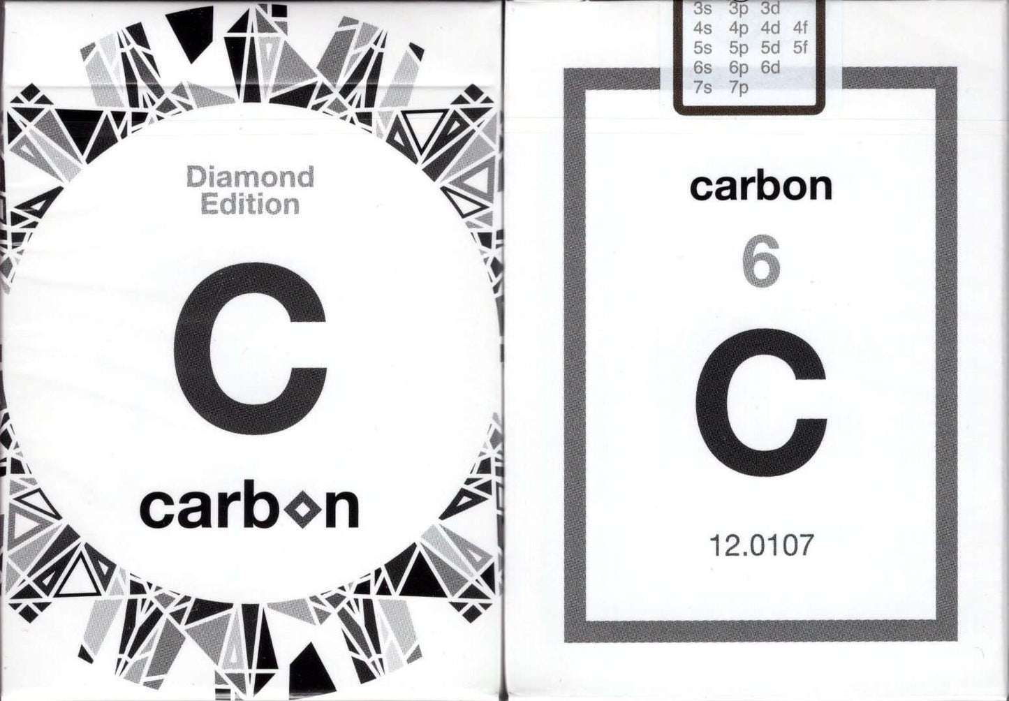 PlayingCardDecks.com-Carbon Diamond Marked Playing Cards USPCC