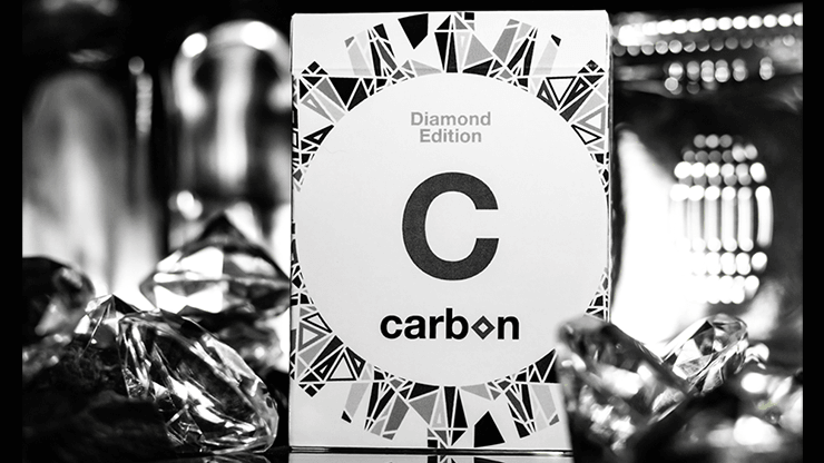 PlayingCardDecks.com-Carbon Diamond Marked Playing Cards USPCC