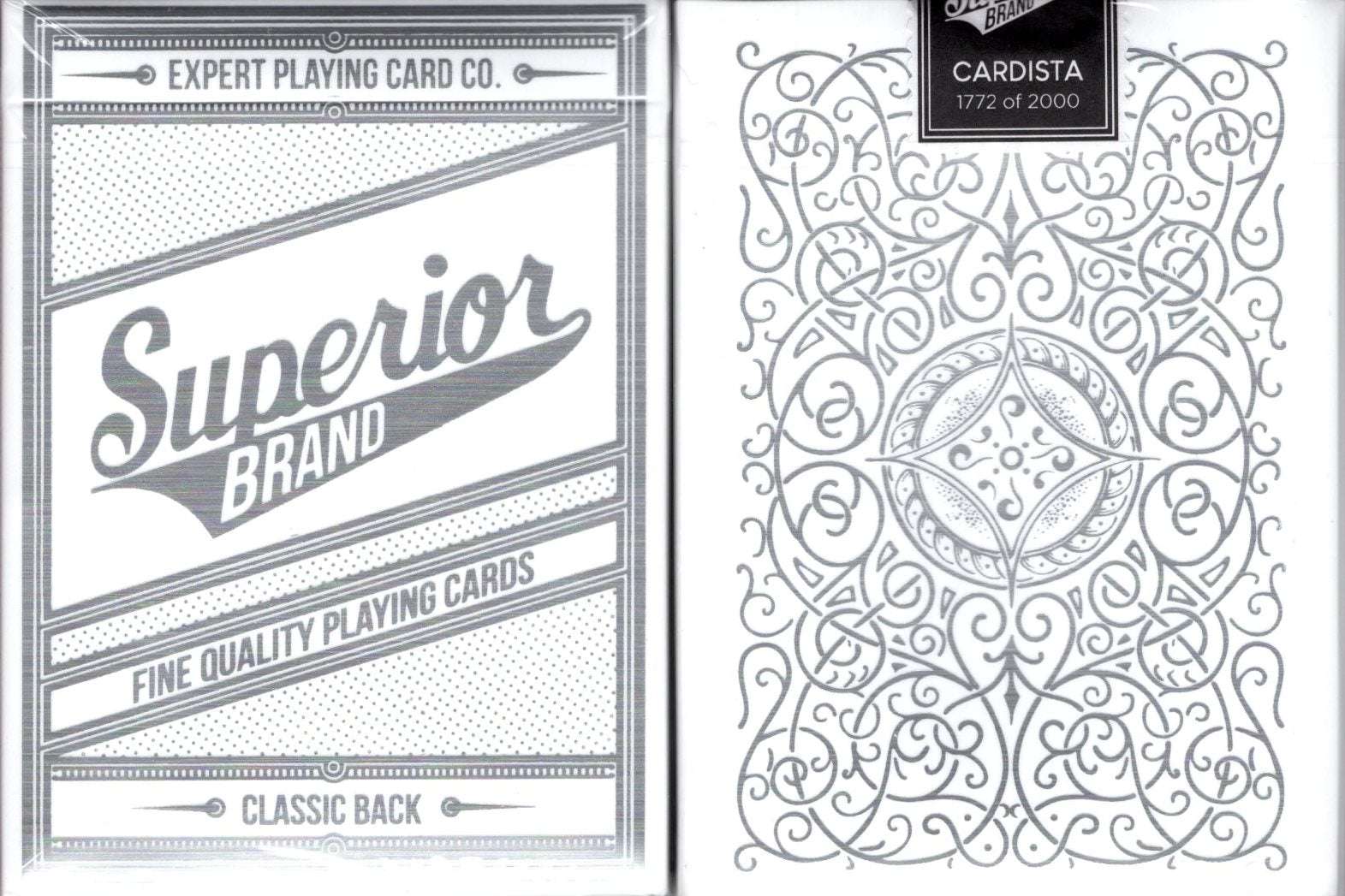 PlayingCardDecks.com-Cardista Superior Brand Playing EPCC: Silver