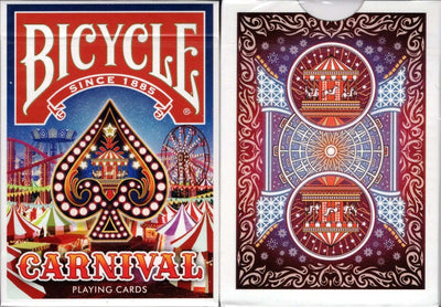 PlayingCardDecks.com-Carnival Bicycle (no seal) Playing Cards