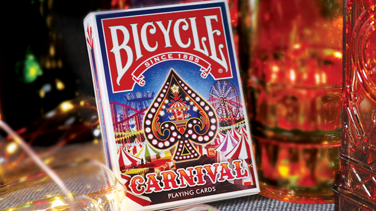 PlayingCardDecks.com-Carnival Bicycle (no seal) Playing Cards