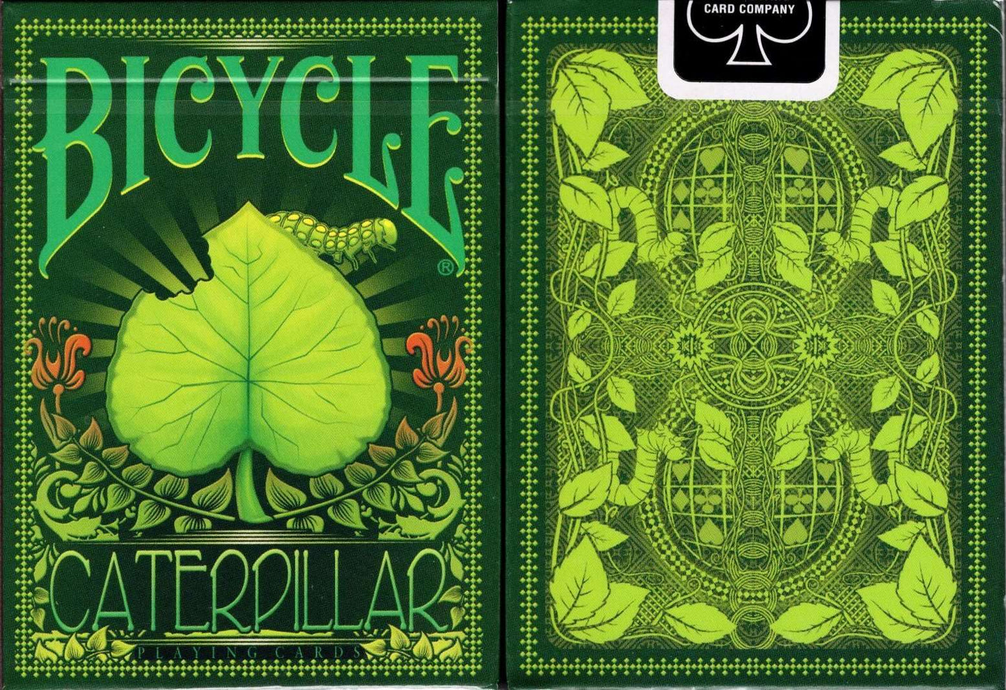 PlayingCardDecks.com-Caterpillar Bicycle Playing Cards: Jade