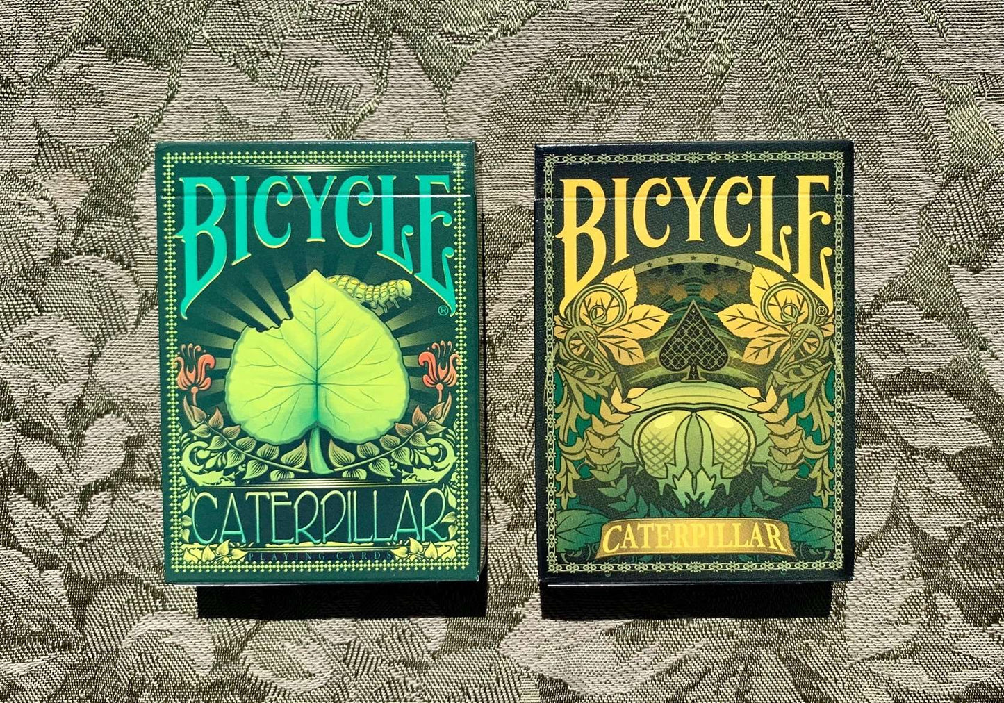 PlayingCardDecks.com-Caterpillar Bicycle Playing Cards