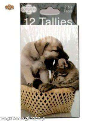 PlayingCardDecks.com-Dog & Cat Bridge Congress Tallies