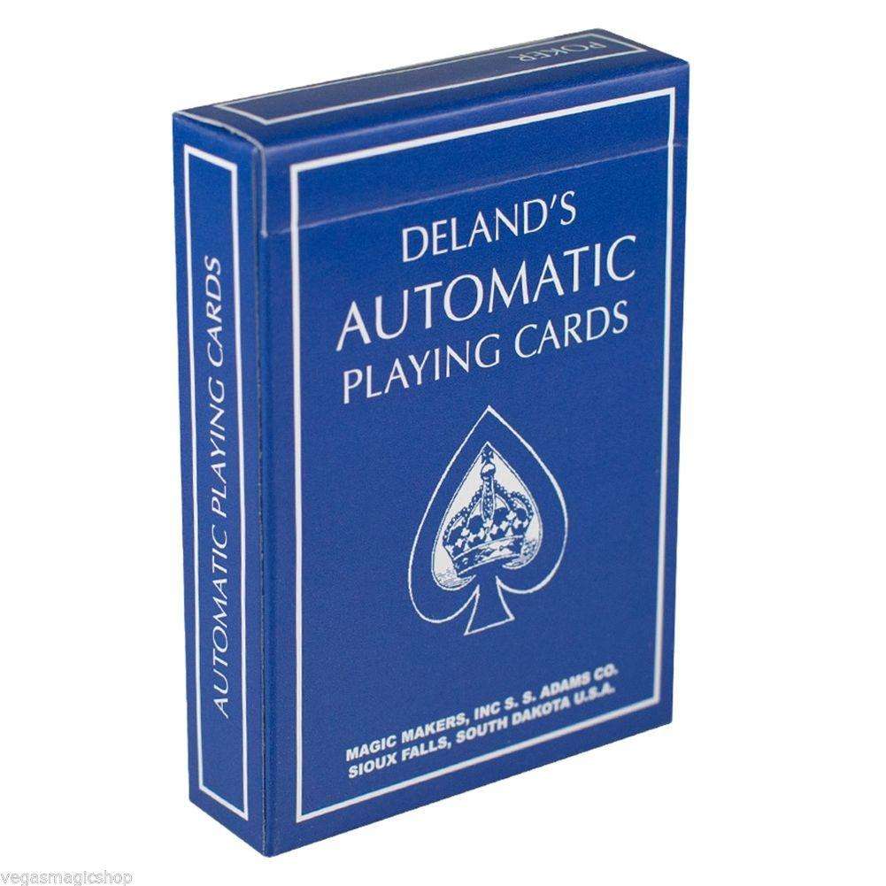 PlayingCardDecks.com-Blue Deland's Automatic Playing Cards Deck