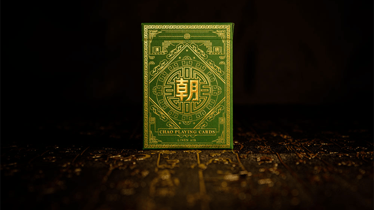 PlayingCardDecks.com-Chao Green Playing Cards MPC