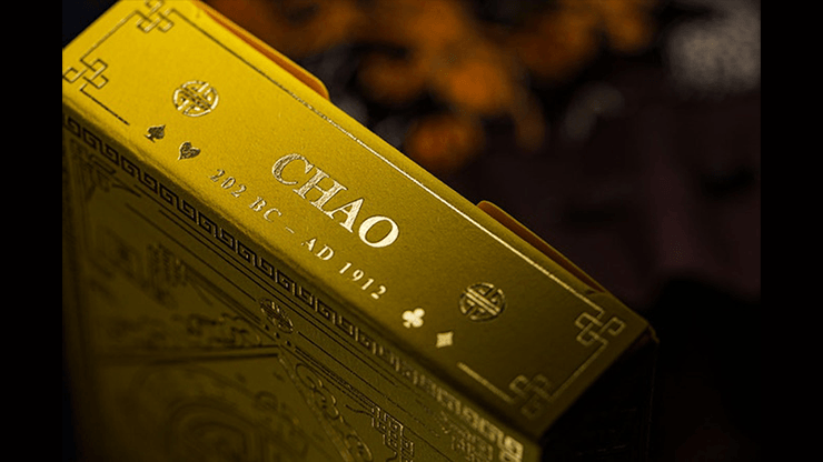 PlayingCardDecks.com-Chao Imperial Yellow Playing Cards MPC