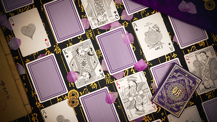 PlayingCardDecks.com-Chao Purple Playing Cards MPC