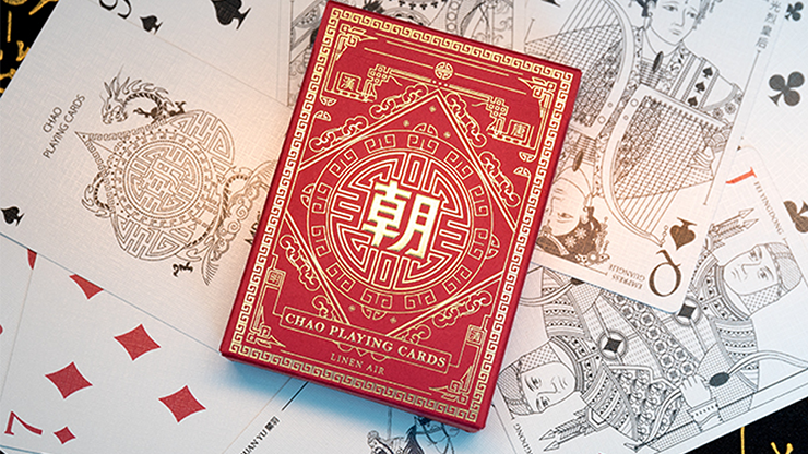 PlayingCardDecks.com-Chao Red Playing Cards MPC