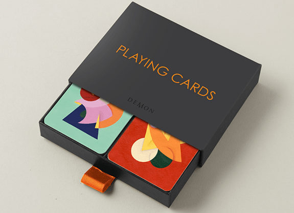 PlayingCardDecks.com-Charlie Oscar Patterson x Yolky Games Playing Cards Twin Set Cartamundi
