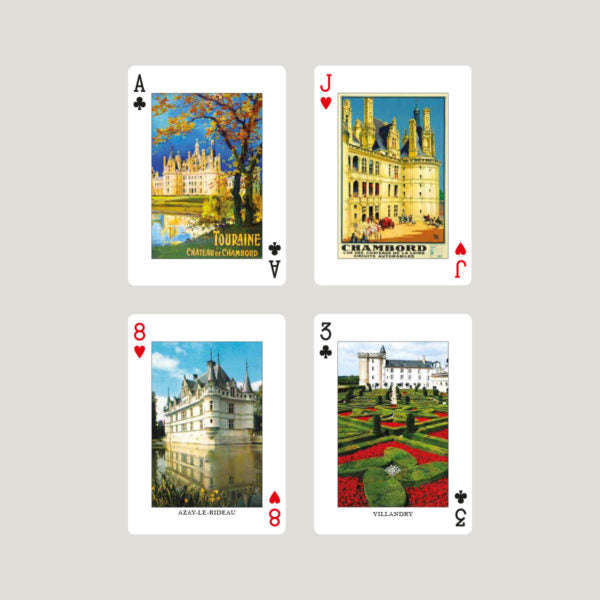 PlayingCardDecks.com-Chateaux De La Loire Playing Cards Piatnik