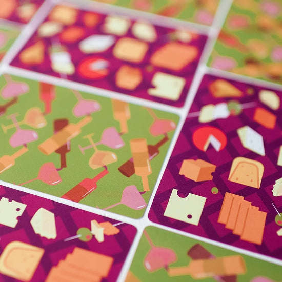 PlayingCardDecks.com-Cheesy Wine Plastic Playing Cards 2 Deck Set