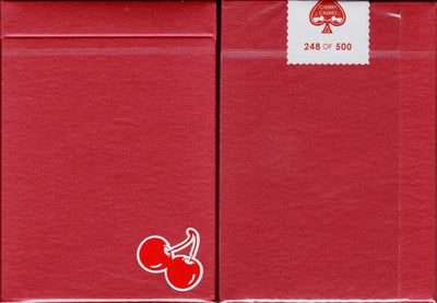 PlayingCardDecks.com-Cherry Casino House Deck Reno Red Playing Cards USPCC