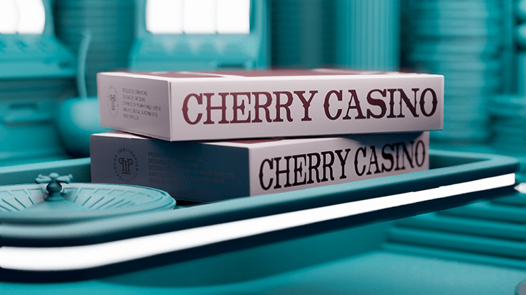 PlayingCardDecks.com-Cherry Casino Sin City Flamingo Quartz Pink Playing Cards USPCC
