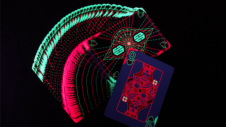 PlayingCardDecks.com-Chris Cards GLOW v2 Playing Cards