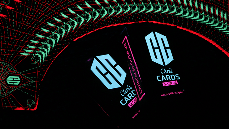 PlayingCardDecks.com-Chris Cards GLOW v2 Playing Cards