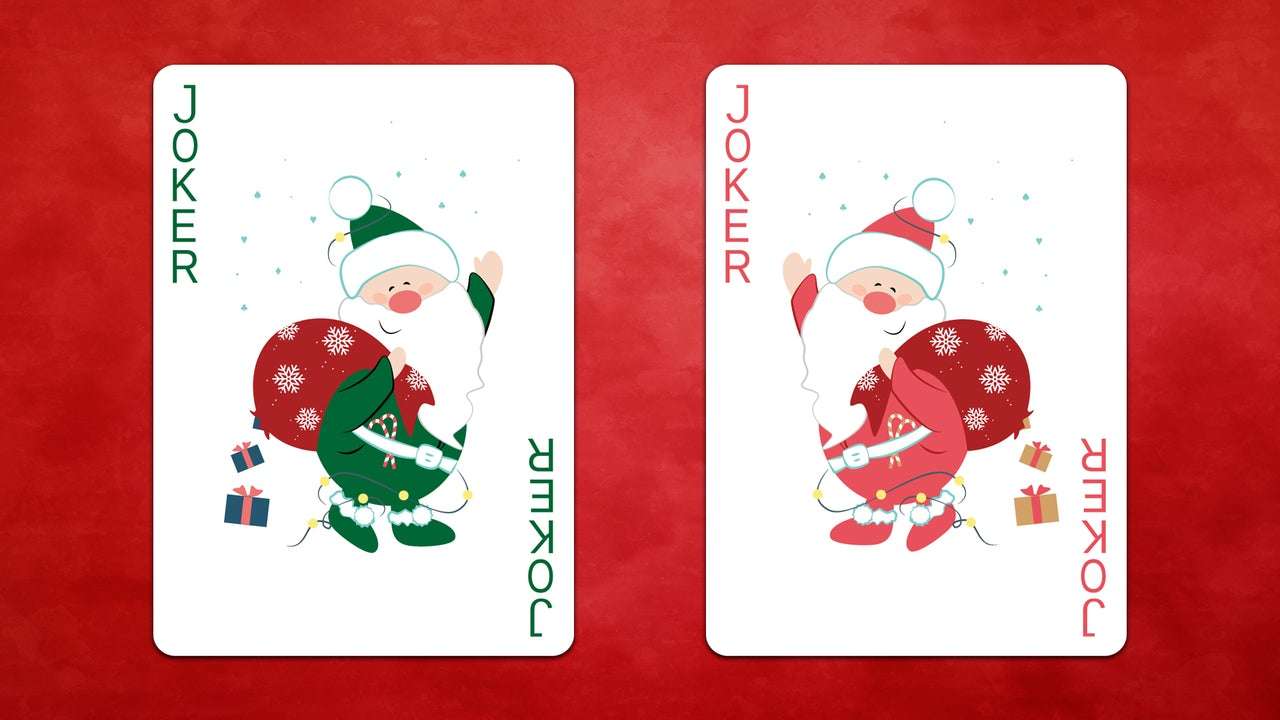 PlayingCardDecks.com-Christmas Ornament Playing Cards USPCC