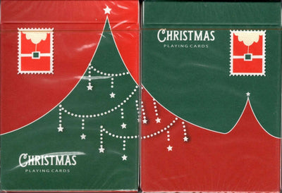 PlayingCardDecks.com-Christmas Playing Cards 2 Deck Set