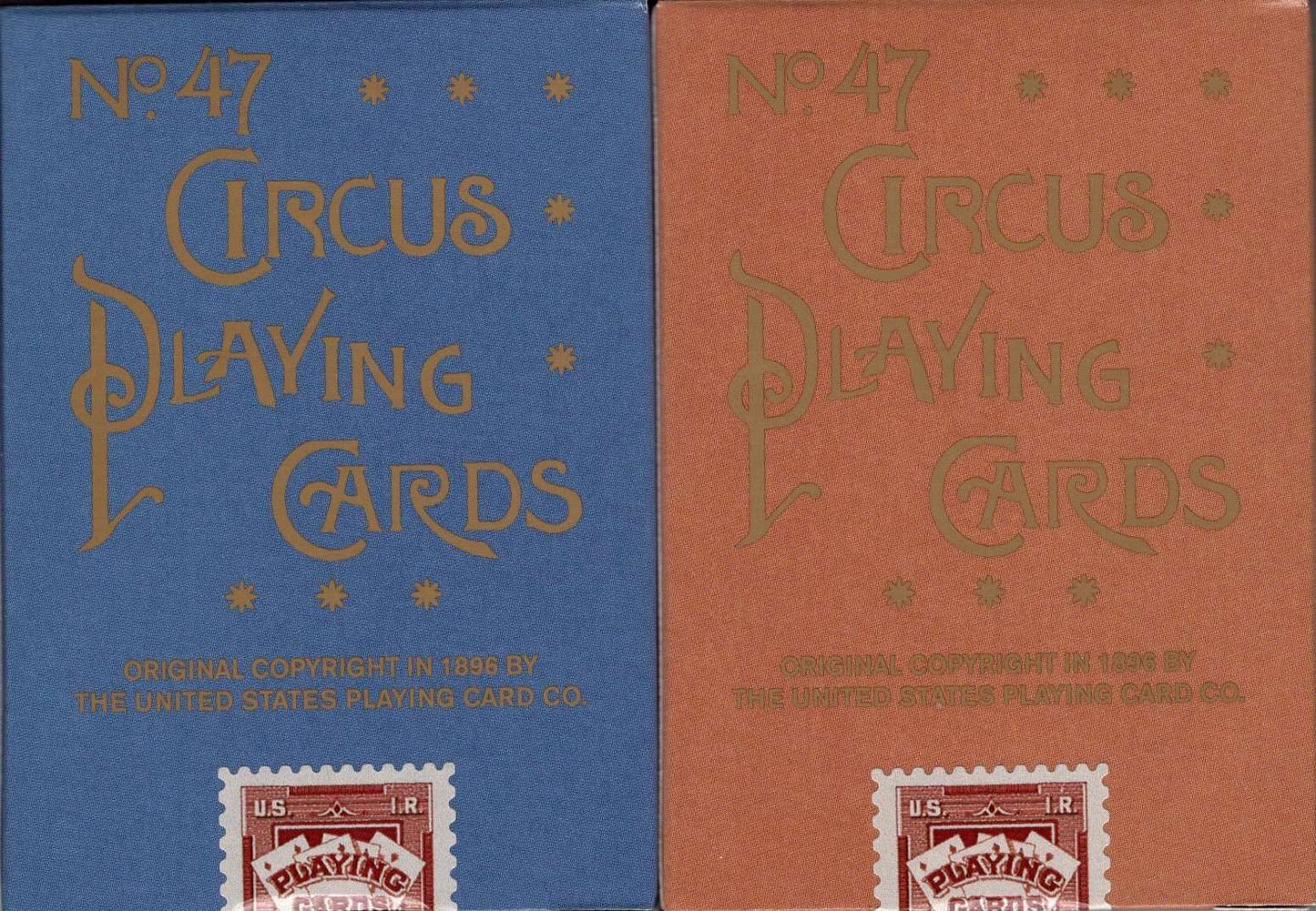 PlayingCardDecks.com-Circus Reproduction Playing Cards USPCC: 2 Deck Set