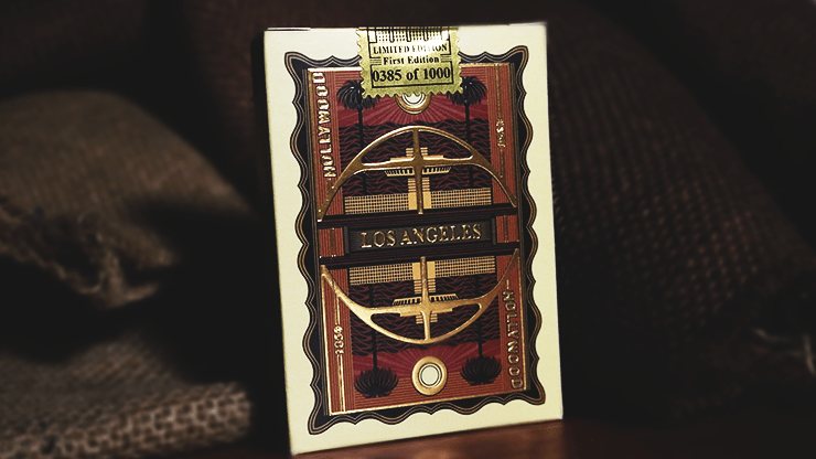 PlayingCardDecks.com-City Skylines Los Angeles Bicycle Playing Cards