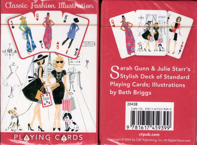 PlayingCardDecks.com-Classic Fashion Illustration Playing Cards