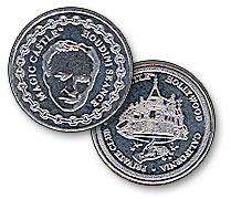 PlayingCardDecks.com-Magic Castle Houdini Souvenir Collectible Coin