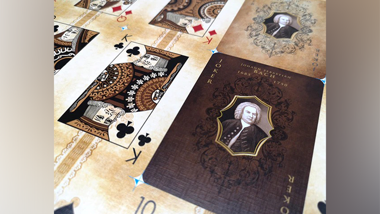 PlayingCardDecks.com-Composers Bach Playing Cards NPCC
