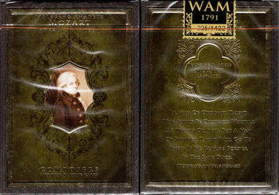 PlayingCardDecks.com-Composers Mozart Playing Cards NPCC